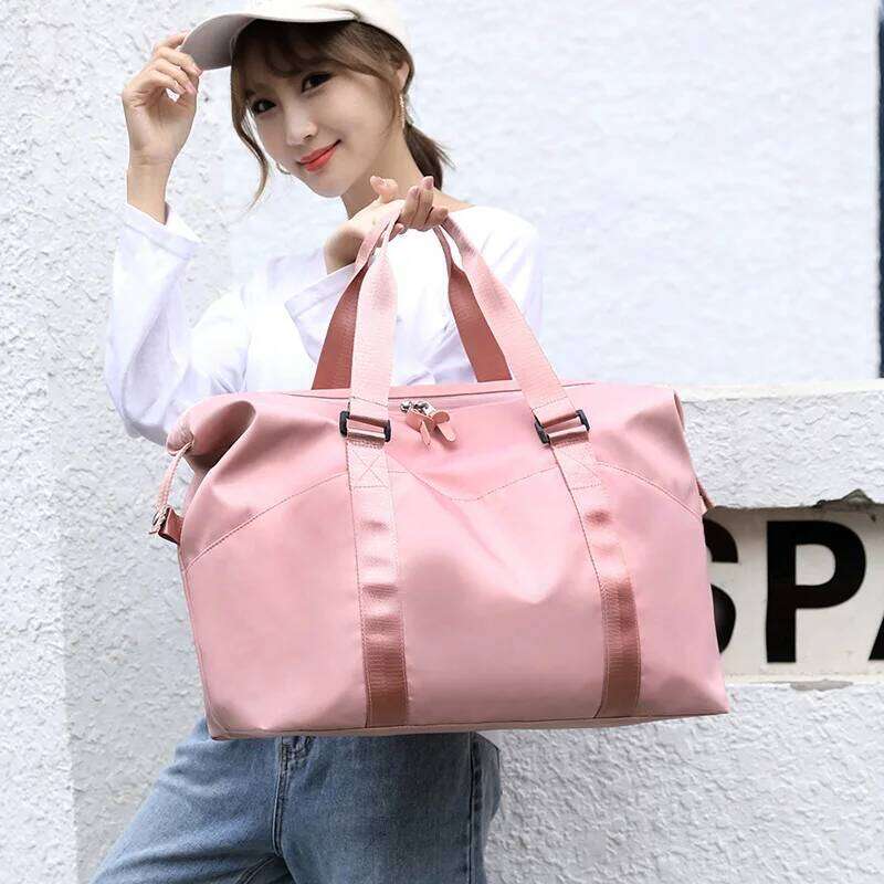 New Fashion Women's Tote Large Capacity Lightweight Luggage Dry And Wet Separation Fitness Bag Designer Luxury Handbags Y260225