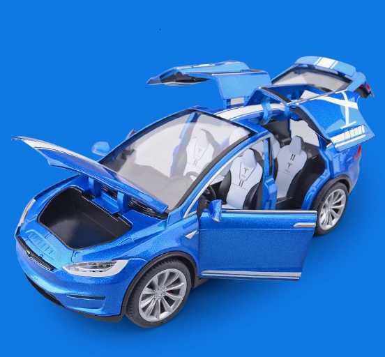 Alloy car model off-road vehicle with six doors and sound-light function children's toy car H260225