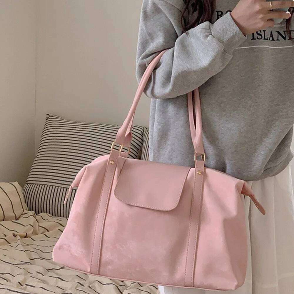 Large-capacity Travel Bag for Women Lightweight Luggage Business Trip Storage Outdoor Fitness Carry-on Durable Water-resistant Y260225