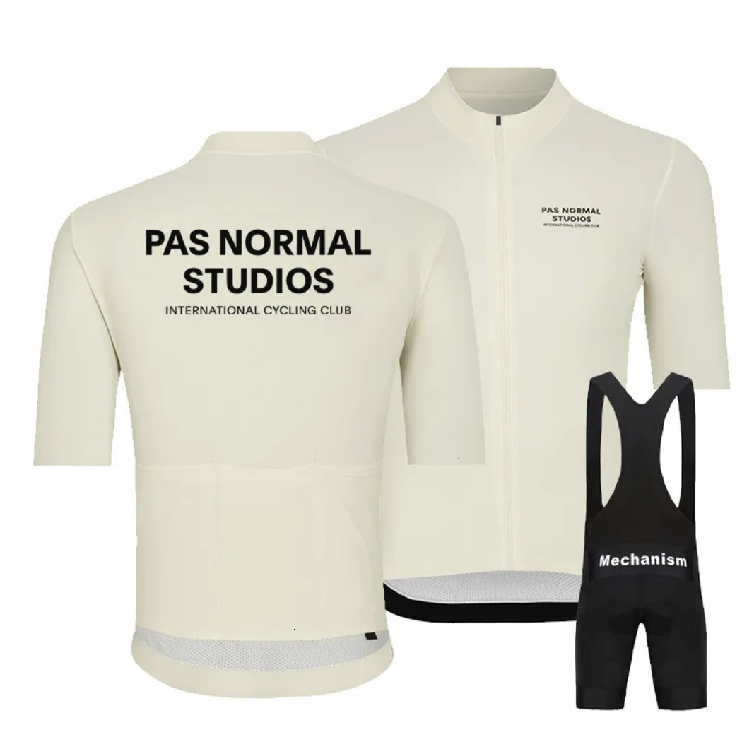 2026 New Cycling Jersey Sets PNS Ciclismo Summer Short Outdoor Sleeve PAS NORMAL STUDIOS Clothing Breathable Maillot Hombre outdoor Set 230712 8565 Free Shi