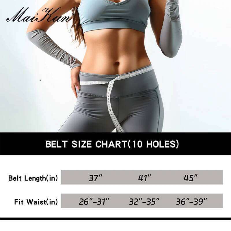 Maikun Skinny Women Gold Alloy Buckle Faux Leather Belt For Dress Y260225