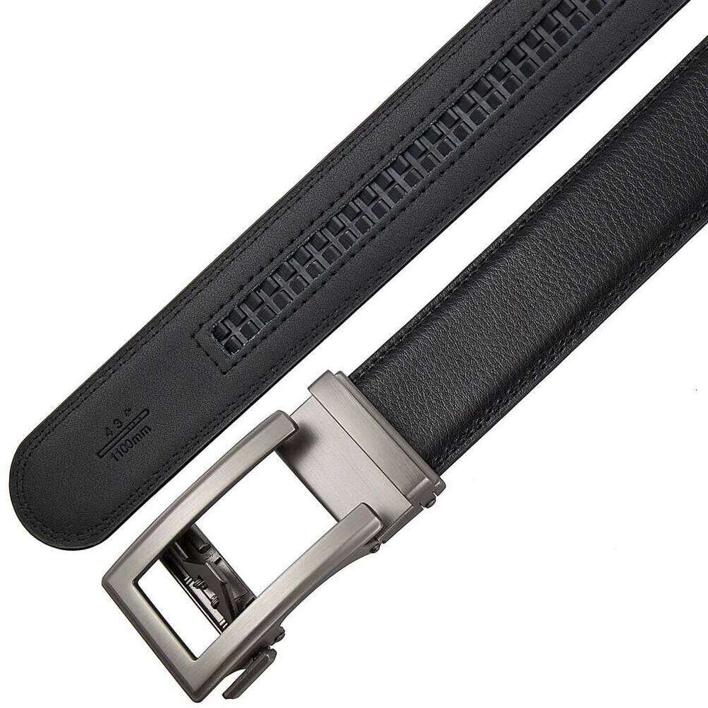 Business for Genuine Leather Automatic Men Belt Luxury Waist Strap Designer Belts Male High Quality Fashion Formal Y260225