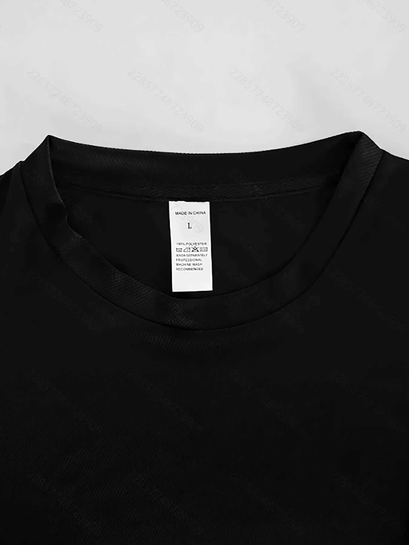 Men's Modern Monogram Print Crew Neck T-Shirt | Premium Cotton Casual Short Sleeve TeeT260225