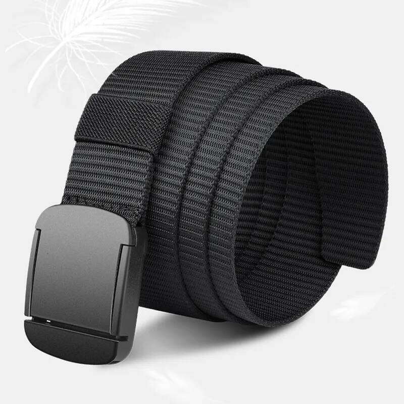 Military Automatic Buckle Nylon Outdoor Hunting Multifunctional Tactical Canvas Belt High Quality Men And WomenBelt Y260225
