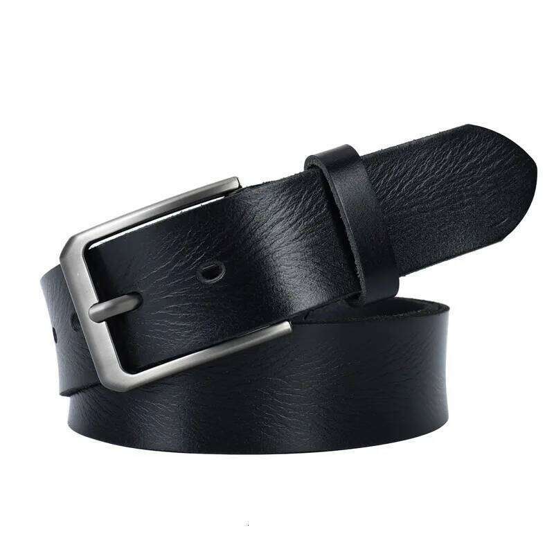 Leather for Men's First Layer Cowhide Needle Buckle Retro Casual Business New Plant-tanned Pants Designer Belt luxury Y260225