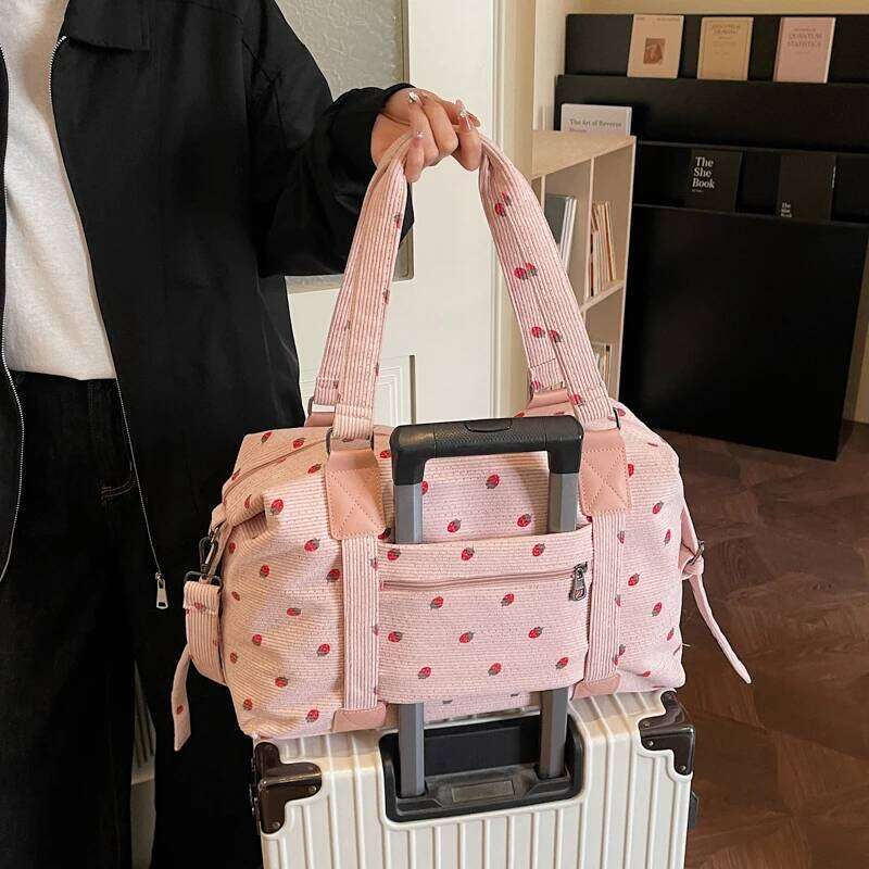 Tote for Women Large Bag Waterproof Lightweight Carry On Personal Item Shoulder Handbag Travel Duffel Y260225