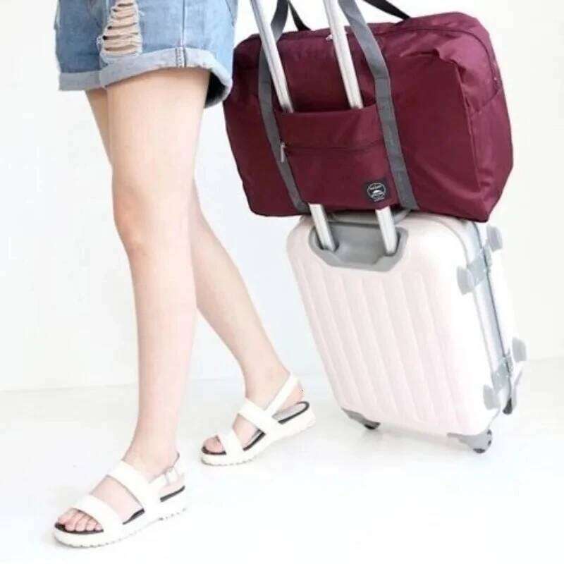 1pc Large Capacity Fashion For Unsiex Weekend Handle Bag Travel Carry on Bags Dropshipping Y260225