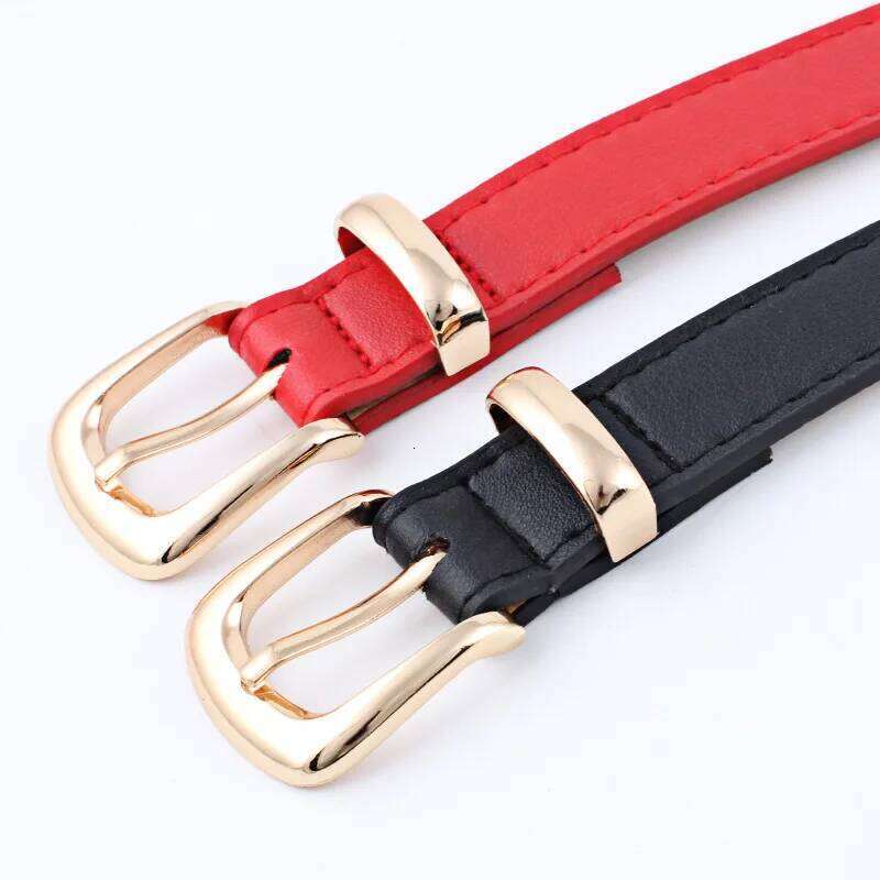 Women's Jeans Pants Dress Girls Fashion PU Leather European style Luxury Alloy gold/silver Buckle Waistband Belts for Lady Y260225