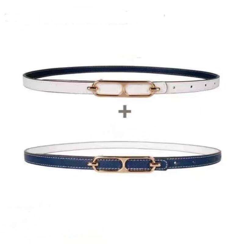 1.3cm Women's Reversible Multifunctional Durable Fashion Item Belt Y260225