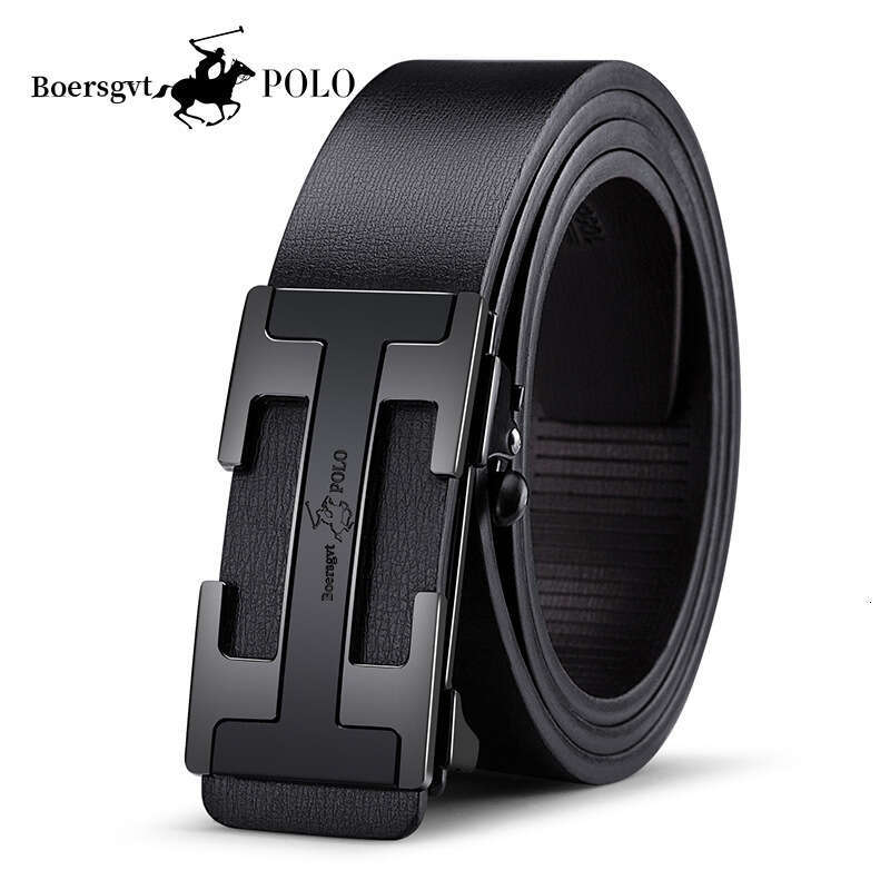 New Trendy Men's Belt Casual Business Leather Belt Versatile Daily Wear Suitable for Matching Suit