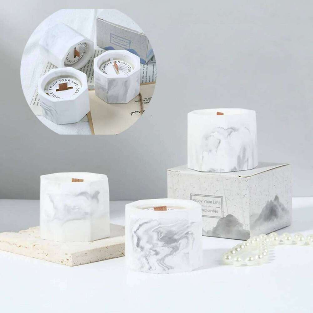 Minimalist Aromatherapy Candle - Nordic Style Fragrance, Calming Long-Lasting Scent for Living Room Bedroom Home Decor H260225