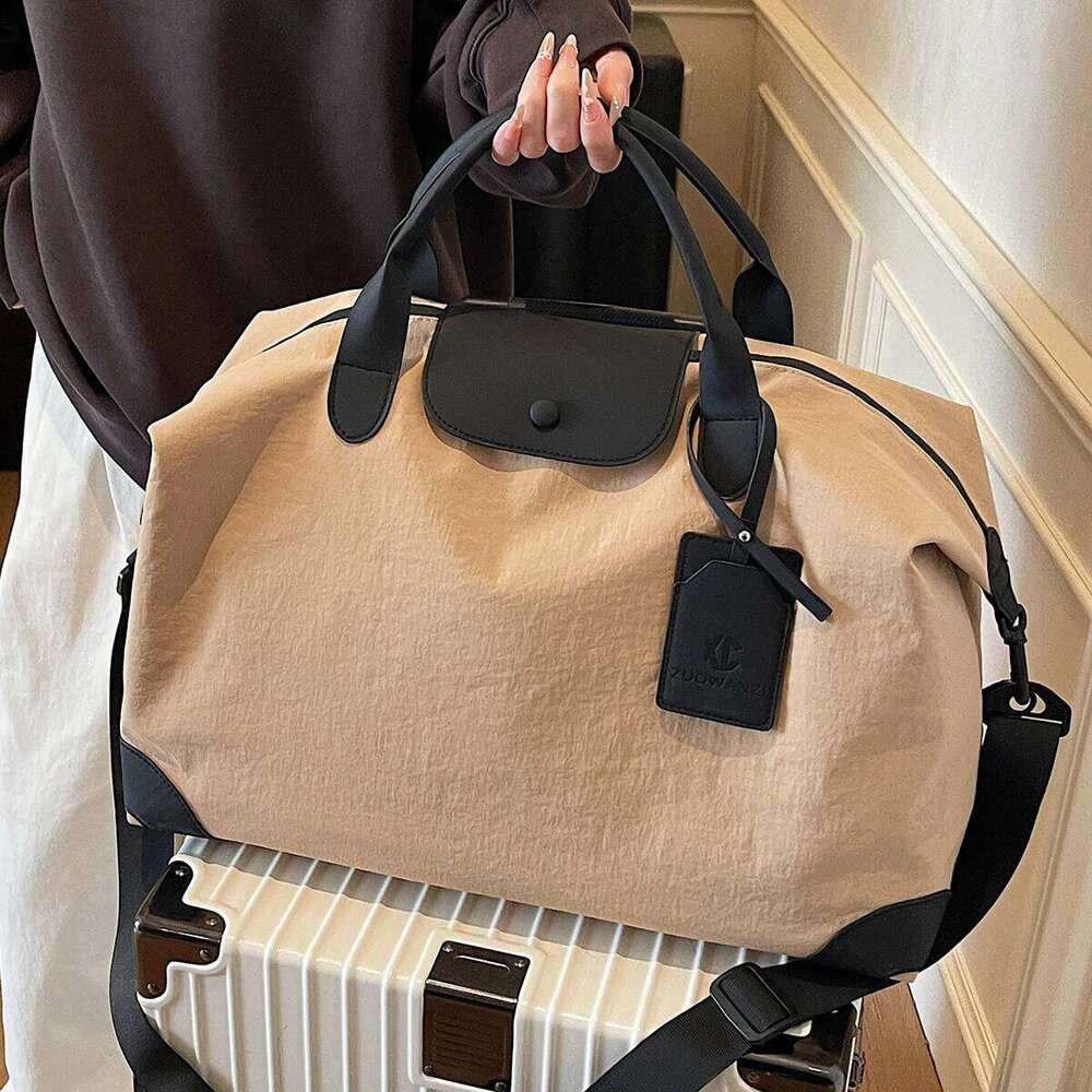 Short-Distance Women's Sports and Fitness Business Trip Travel Cross-Body Lightweight Luggage Bag, Large-Capacity Swimming Tote Bag Y260225