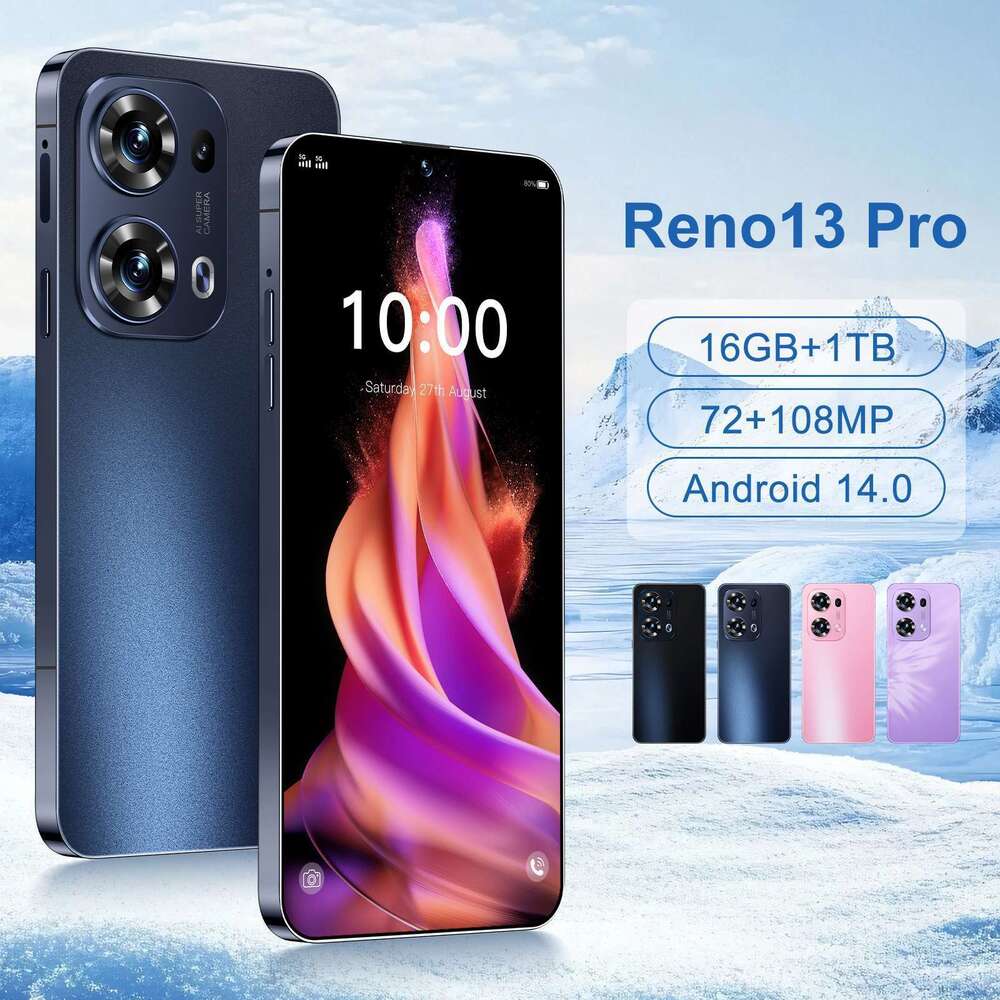 Well-known Brand Cross-border Hot Sale Reno Pro Smart Android Mobile Phone Export Exclusive TB Factory Direct Sales CKS