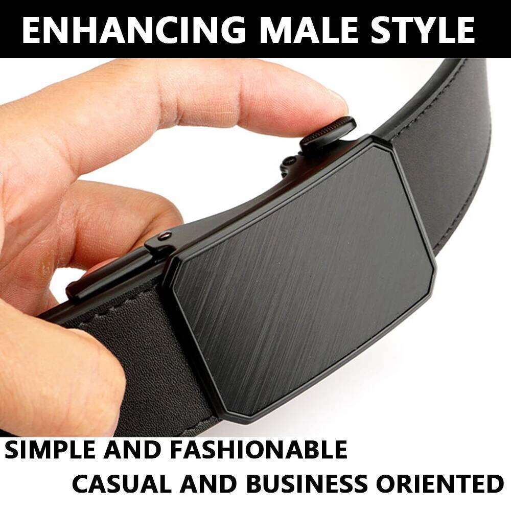 TUSHI Leather Tactical for Men with Luxury Automatic Buckle High Quality IPSC Girdle Black Designer Belt Y260225