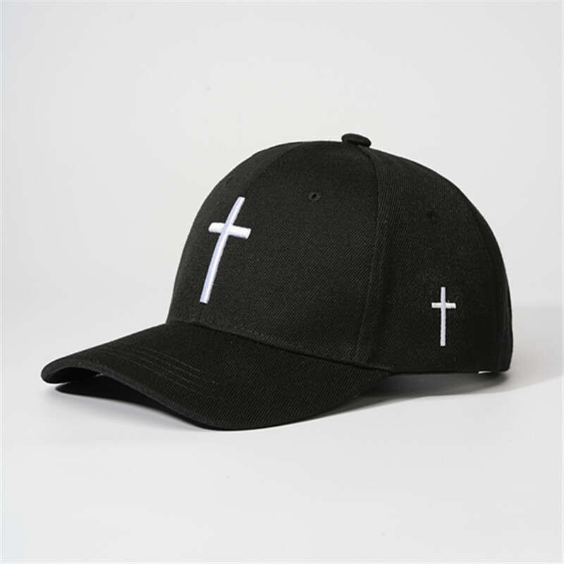 Cross-stitch baseball cap Breathable and sweat-resistant Suitable for daily street wear and outdoor activities