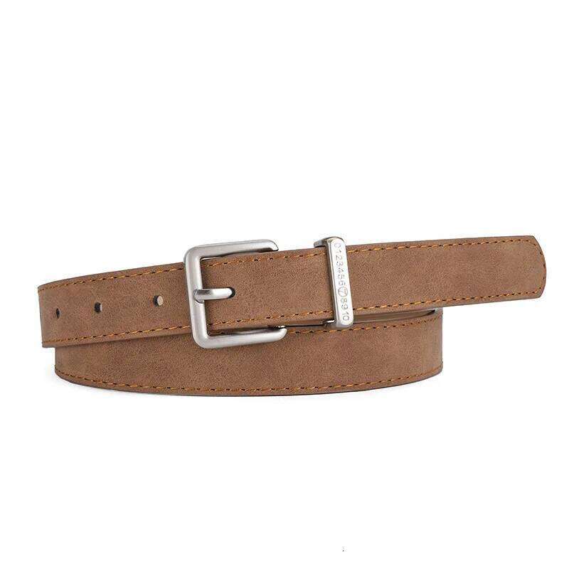 Women's Fashion Pin Buckle Thin Genuine Luxury Soft Women with Cargo Pants Jeans Unisex PU Leather Belt men Y260225