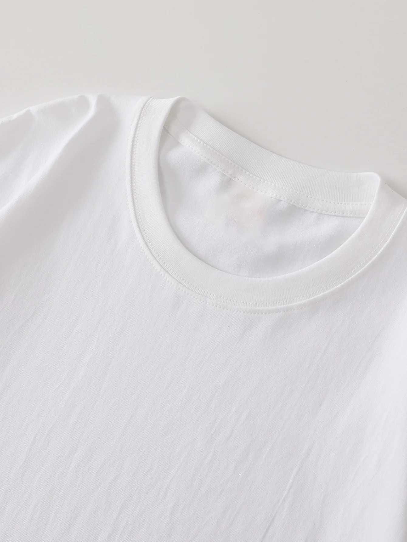 Men's Minimalist Name Print Slim Fit Crew Neck T-Shirt | Premium Cotton Casual Short Sleeve Tee for Everyday StyleT260225