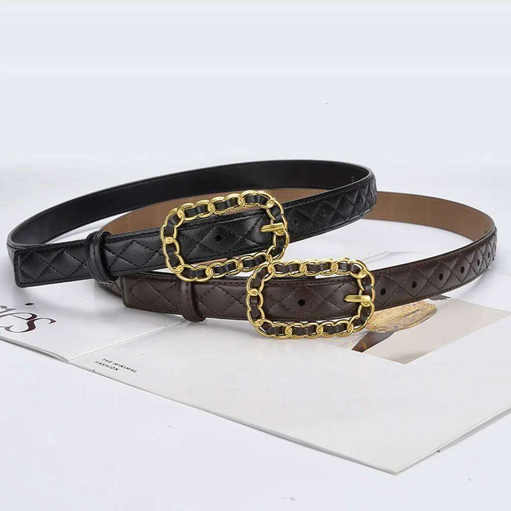 Women Belts Many Colurs Optional Genuine Leather Fashion Women's Pin Buckle Belt 2.3cm Wide Female Accessories 2022 FSA299 Y260225