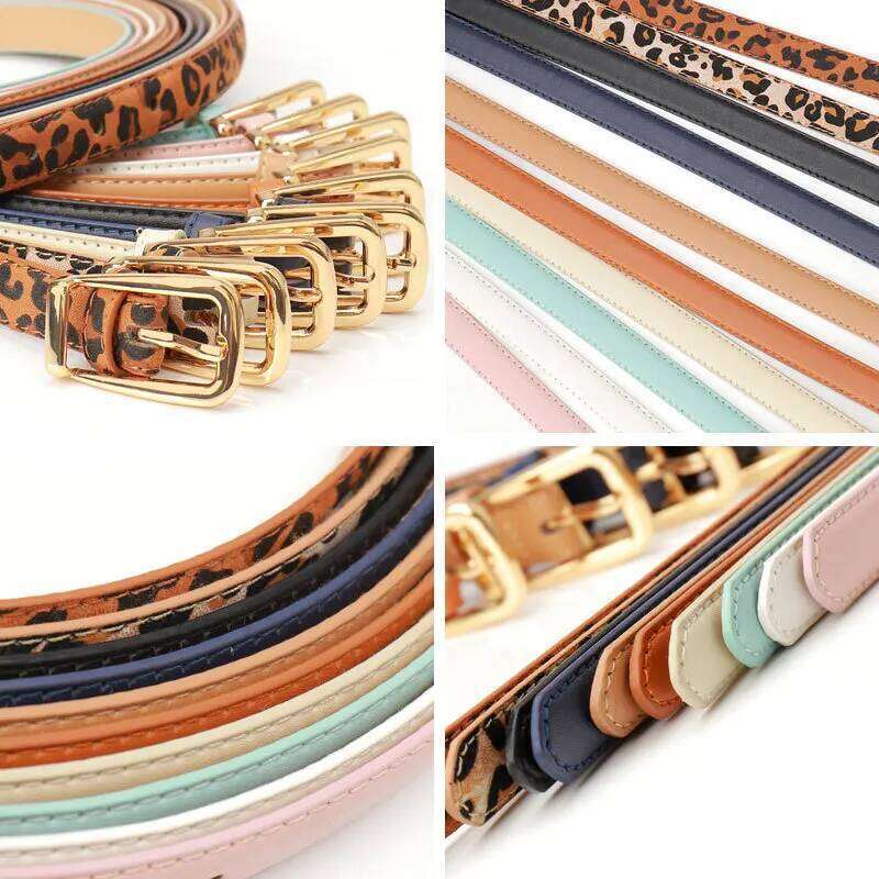 New Needle Buckle for Women, European and American Fashion Versatile Jeans Decorative Belt, Retro Women's Belt Y260225