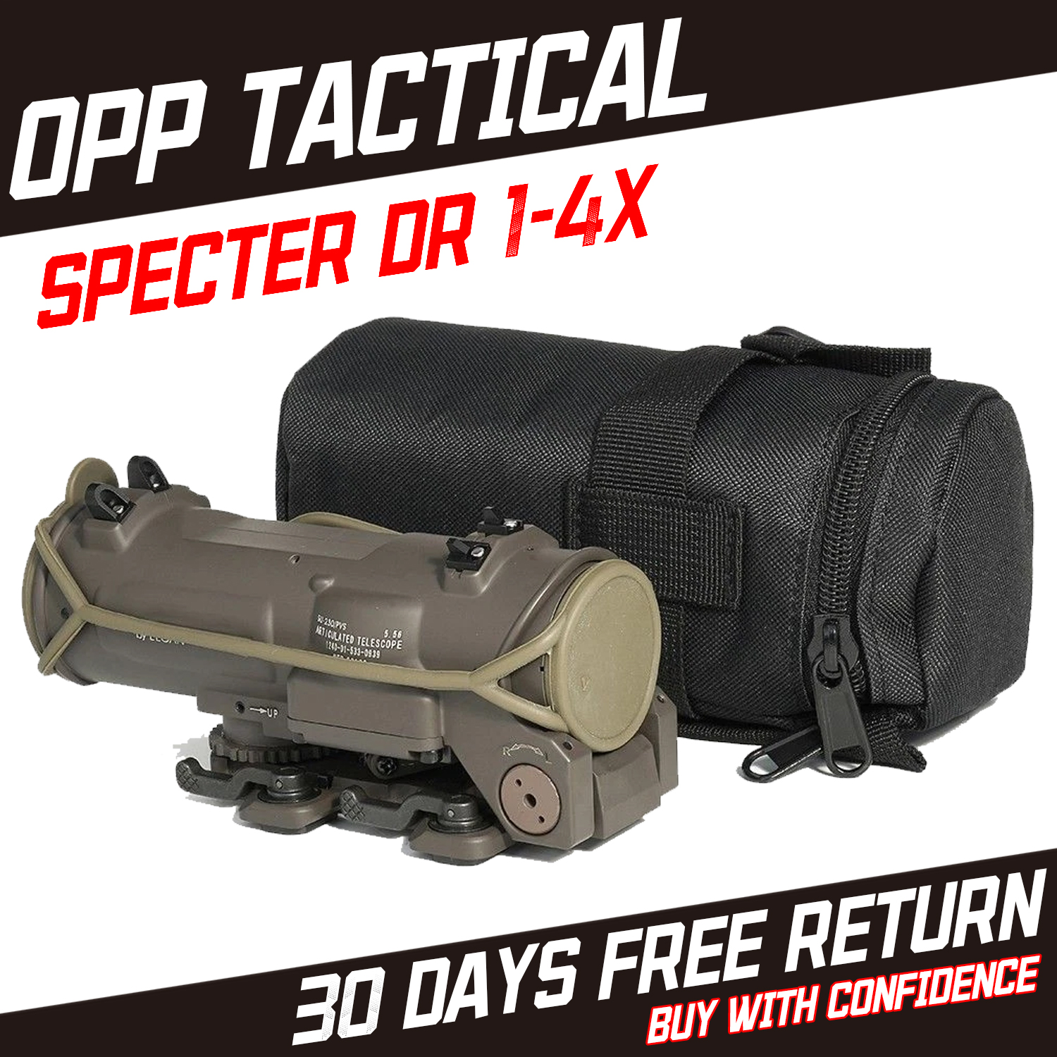 SPECTERDR GEN3 1-4X SCOPE 2025 Ver. USA STOCK
