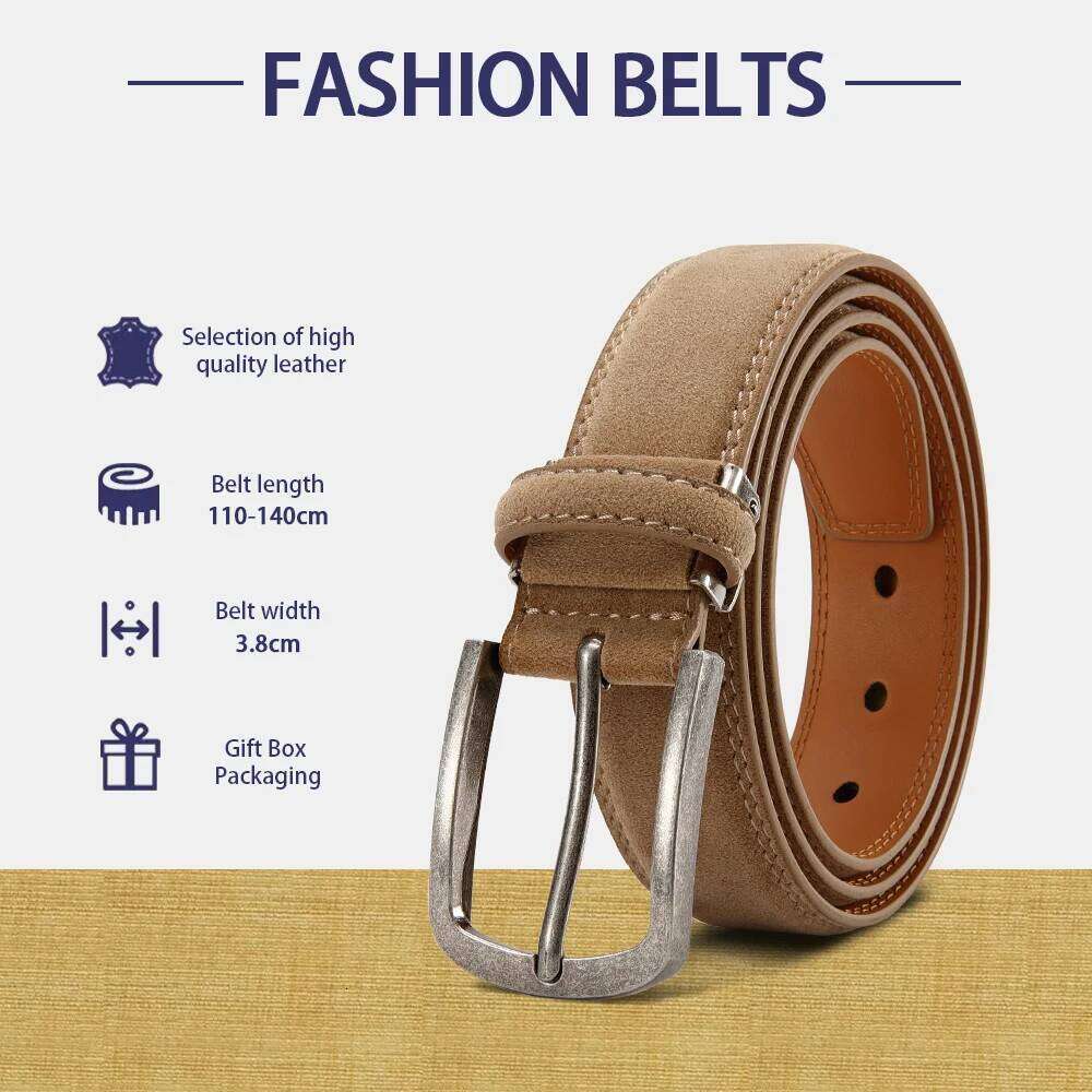 Unisex Free Size PU Leather For Women Luxury Designer Jeans Waist Belt Men Fashion Suede waist belt Waistband Y260225
