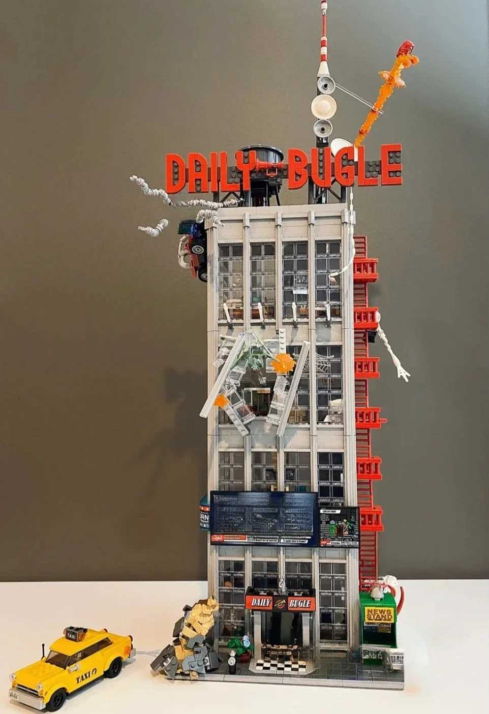 Newspaper Office Building Blocks Anniversary Set Compatible With Particles Suitable For Christmas Gifts 76178 X260225