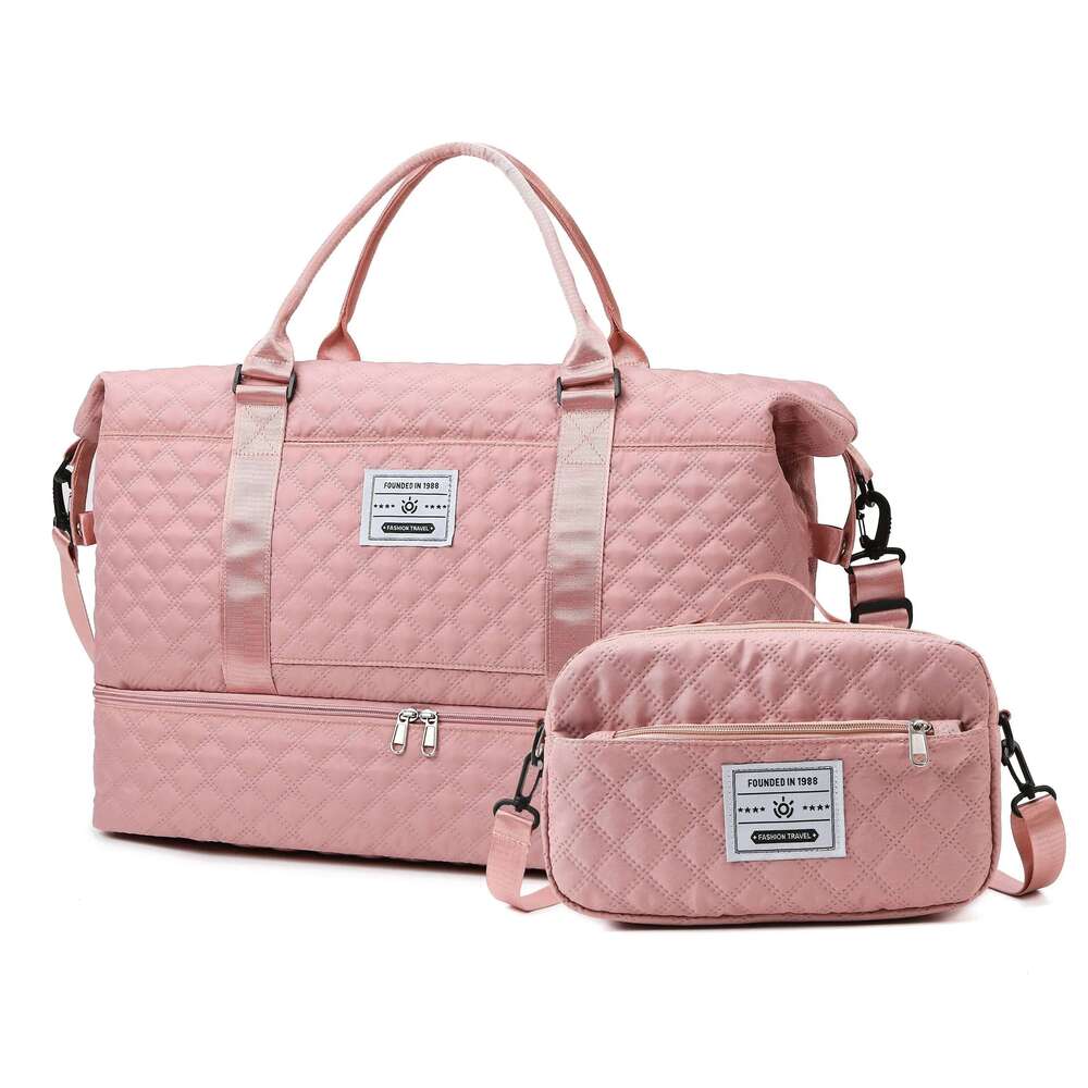 Large Capacity Travel Duffle Sports Gym Yoga Tote Weekend Overnight Bag and Luggage Organiser Y260225