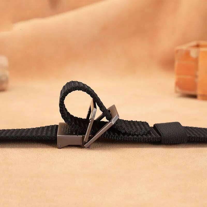 Nylon Webbing Fabric Tactical Army Canvas Casual Fashion Luxury Designer Jeans Belt for Men Military Sports Strap HB009 Y260225