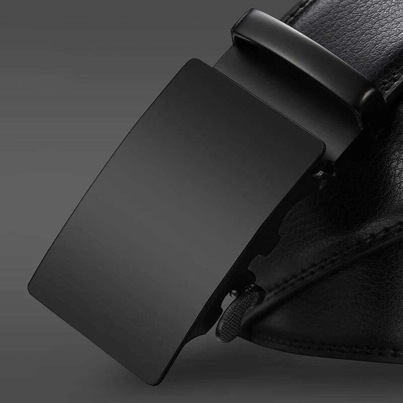 Famous Style Male Metal Automatic Buckle Brand Belt Genuine Luxury Leather Men's business Belts for Men Strap dropshipping Y260225