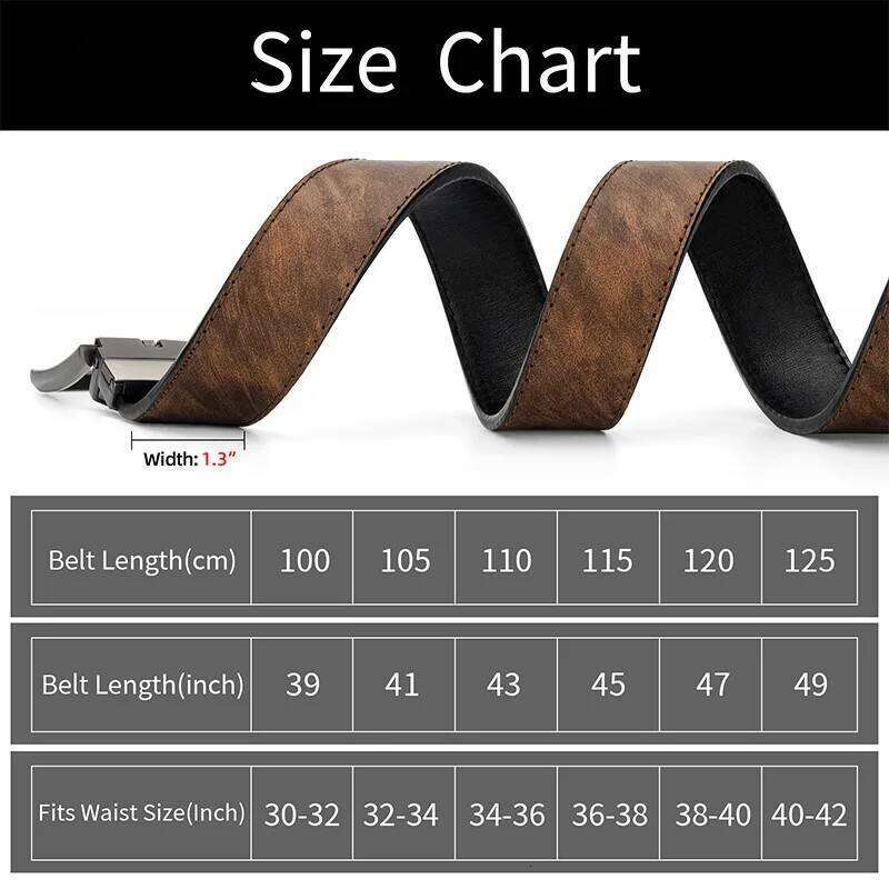 Maikun Reversible for Men Brown Leather For Trousers Boss Belts Men's Designer Waist Belt Coffee Y260225