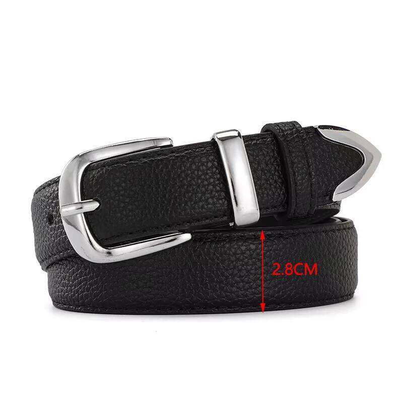 Women Leather High Quality Fashion Best Matching Jeans Belts for Lady Women's Dress Luxury Designer Brand LB2146 Y260225