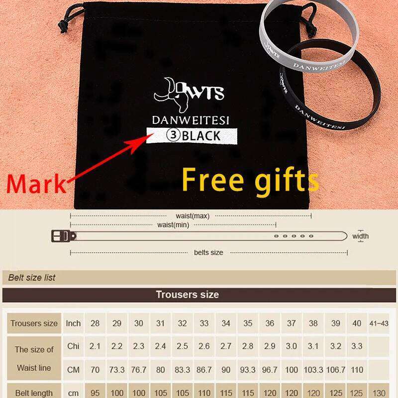 2023 New cow genuine leather men's belt cowhide strap male automatic for men black buckle belts Y260225