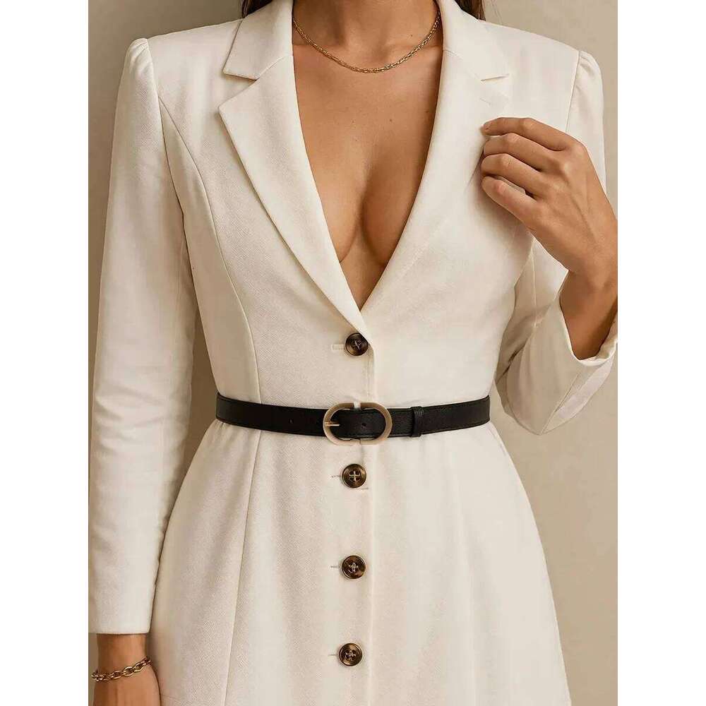 New Women's belt fashion trend alloy needle buckle shape simple PU leather decorative waistband students daily casual wear Y260225