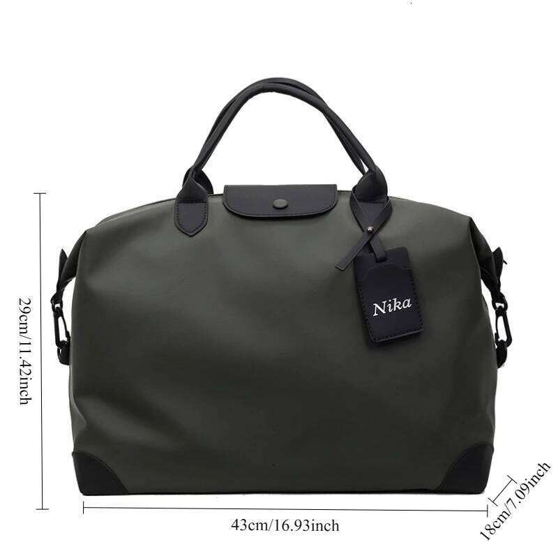1pcs Large Capacity Lightweight Travel Duffle Bag Fashion Portable Handbag for Short Trip Luggage Gym Storage Tote Y260225
