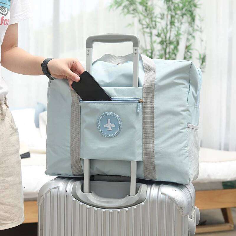Large Capacity Travel Foldable, Lightweight And Multifunctional Airplane Luggage Bag, Portable Moving Storage Bag Y260225