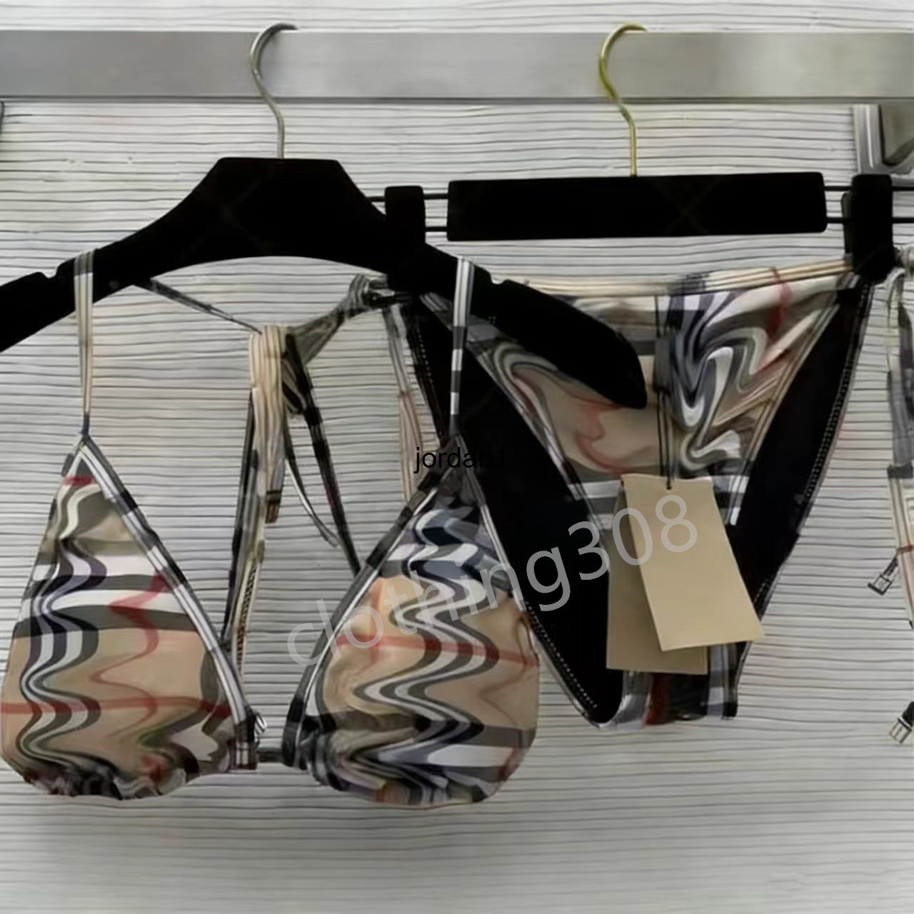 B Burrberryy womens bikini designer swimsuits ladies women swimwear bikinis summer swimsuit sets triangle straps sexy b burberrys2 burberrys ZPE1 J45R