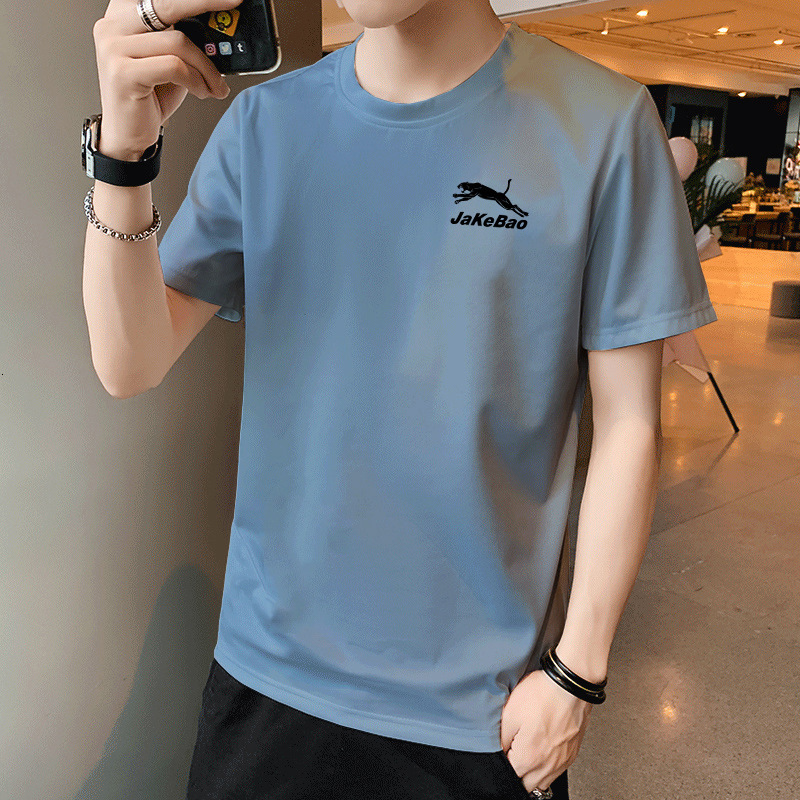 New Classic Men's T-shirt Fashionable And Casual High Quality Half Sleeve Luxury TEE Basic Outdoor Clothing Brand Fashionable Top