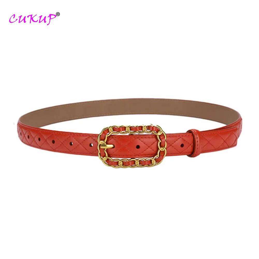 Women Belts Many Colurs Optional Genuine Leather Fashion Women's Pin Buckle Belt 2.3cm Wide Female Accessories 2022 FSA299 Y260225