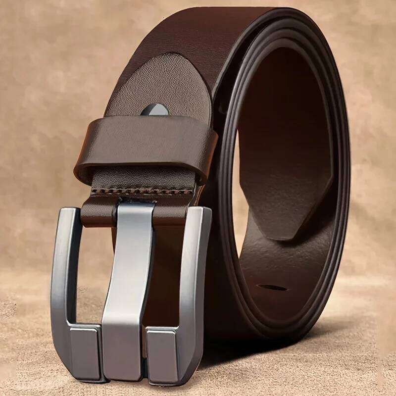 Unique Design For Pin Buckle Simple Fashion Casual Business Belt Trendy Men's Waist Accessories Wholesale Y260225