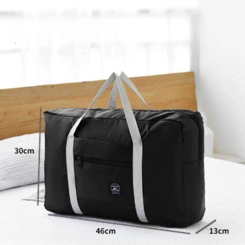 1pcs Foldable Duffel Lightweight Luggage Tote Portable Large Capacity Outdoor Travel Fitness Storage Bag Y260225