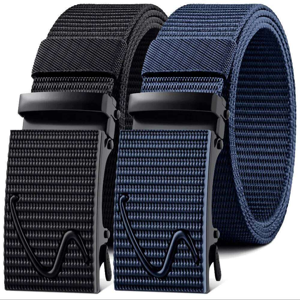 Hot Sale Nylon Breathable Belts for Men Cowboy Designer Outdoor Tactical Military Famous Brand Belt Women Y260225