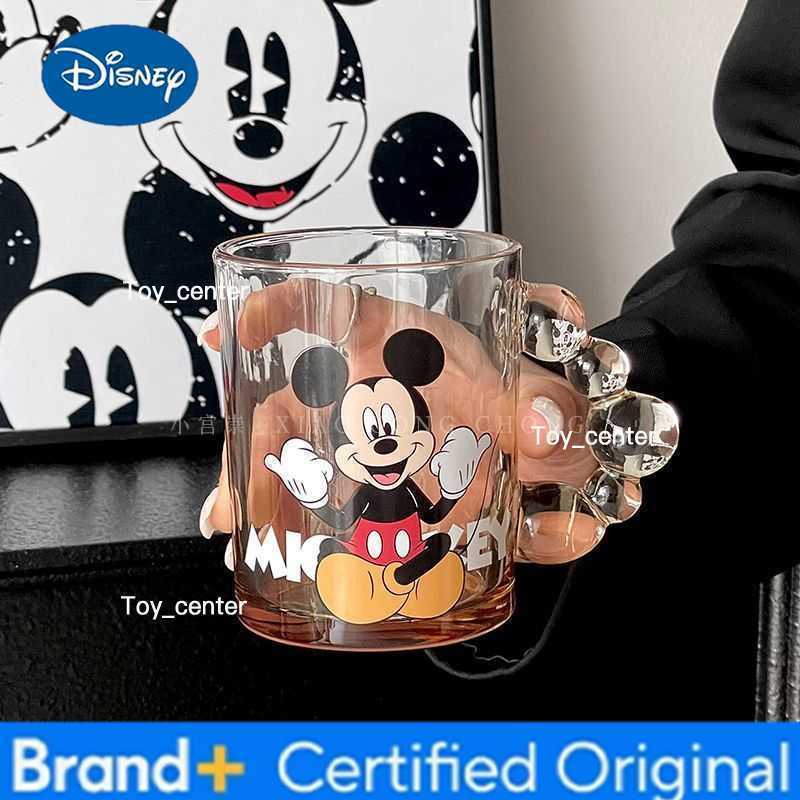 Disney Mickey cartoon cute water cup creative Kawaii home office coffee milk juice mug cold water teapot set gift wholesale H260225