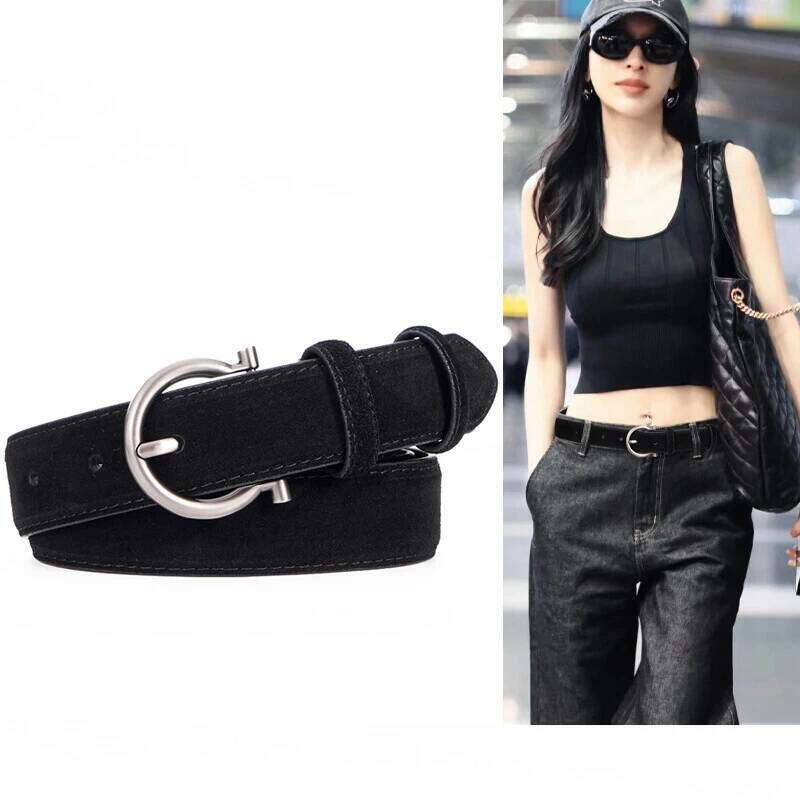 Genuine Cow Leather Belt 2025 New Fashion Designer Waistband for Women Casual Pants Waist Band High Quality Luxury Brand Y260225