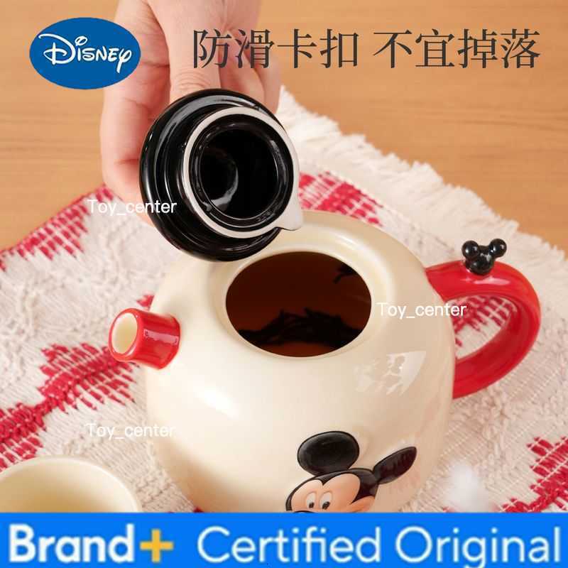 Disney Mickey cartoon cute ceramic teapot set creative personalised home tea set cups housewarming wedding gift wholesale H260225