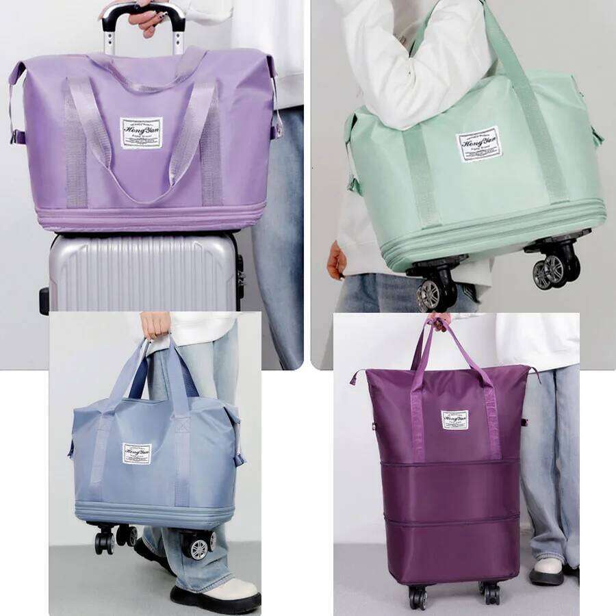 Expandable Large Capacity Wheelie Bag Suitcase with Smooth Rolling Wheels Luggage for Business Travel And Vacation Y260225