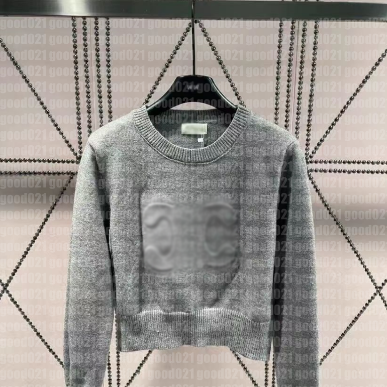 Sweaters Designer Women Jumper Knit Sweater Clothes Fashion Pullover Female Autumn Winter Clothing adies White oose ong Sleeves Elegant Casual Top Size S-XL