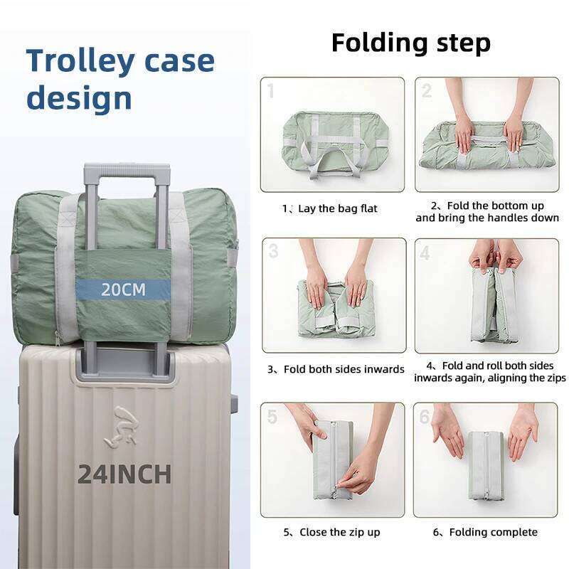 TINYAT Multi Color Women's Travel Bag, Large Capacity Polyester Crossbody Bag for Flight Attendant Carrying Carry and Travel. Y260225