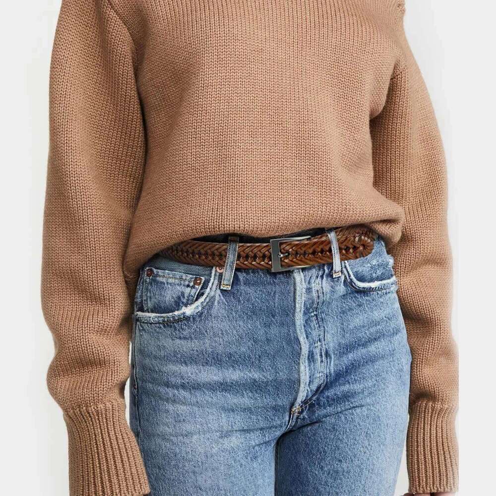 Genuine Leather Men Belts LONG Large Pin Metal Automatic Buckle High Quality Casual for Jeans Women Strap Y260225