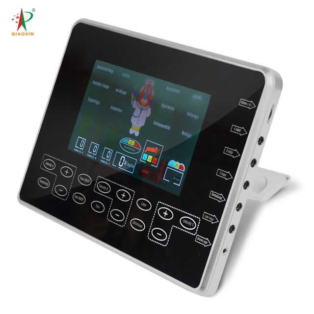 Qiaoxin OEM/ODM 2026 new intelligent massager, equipped with pulse technology EMS/TENS muscle stimulator, targeting body pain and muscle soreness.