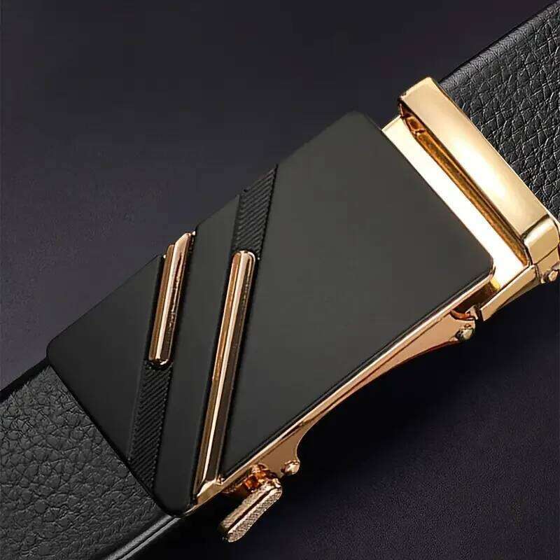 Men's High Quality Business Leather - Outdoor Fashion Casual Sports Metal Alloy Buckle Ring Luxury Brand Jeans Belt Y260225